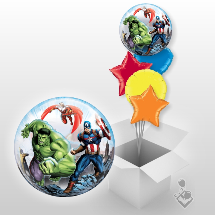 SUPER EROI CAPITAN AMERICA HULK E UOMO DI FERRO - Regala Palloncini